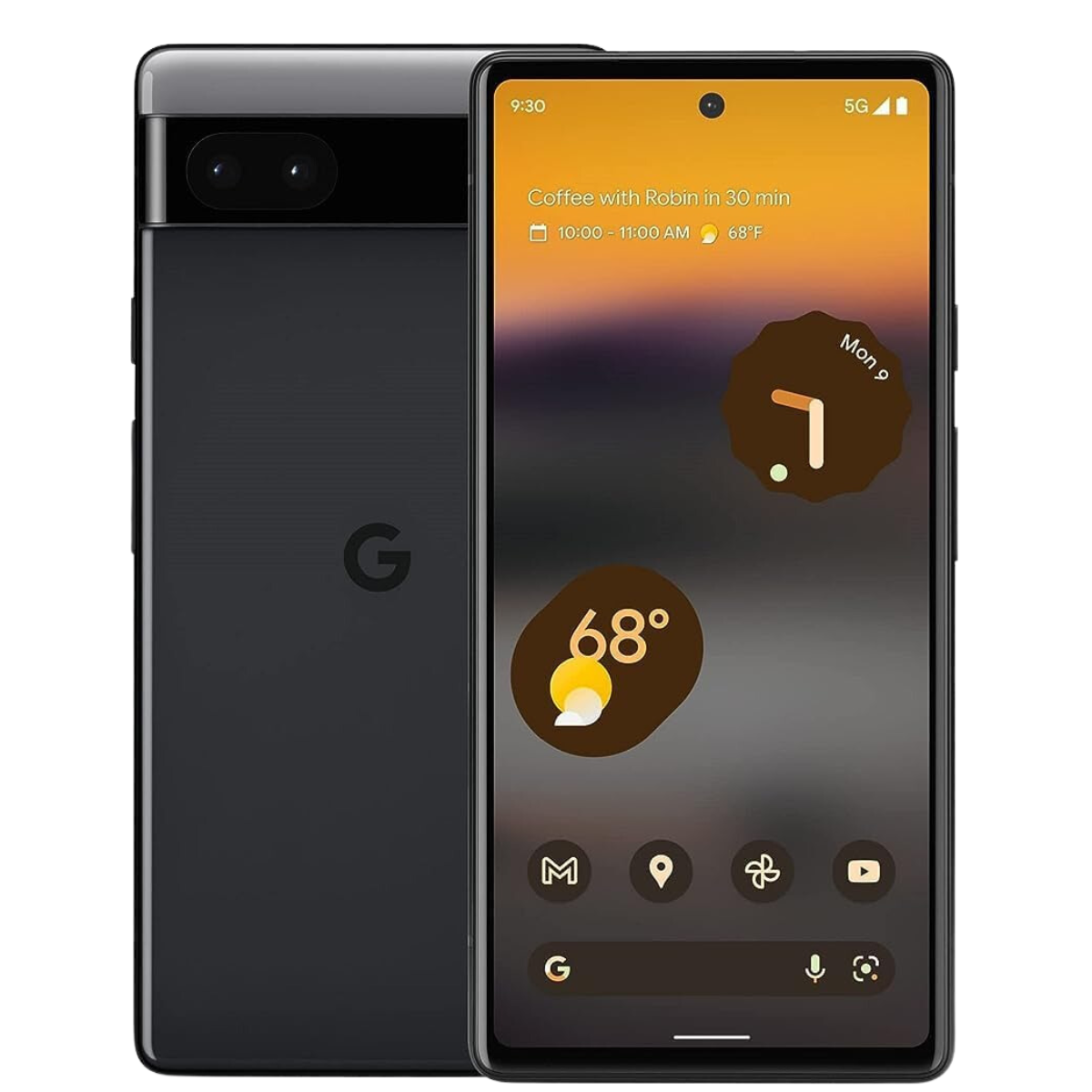 Google Pixel 6a Chalk 128 GB SIMフリー 画面割れ - Pixel Google